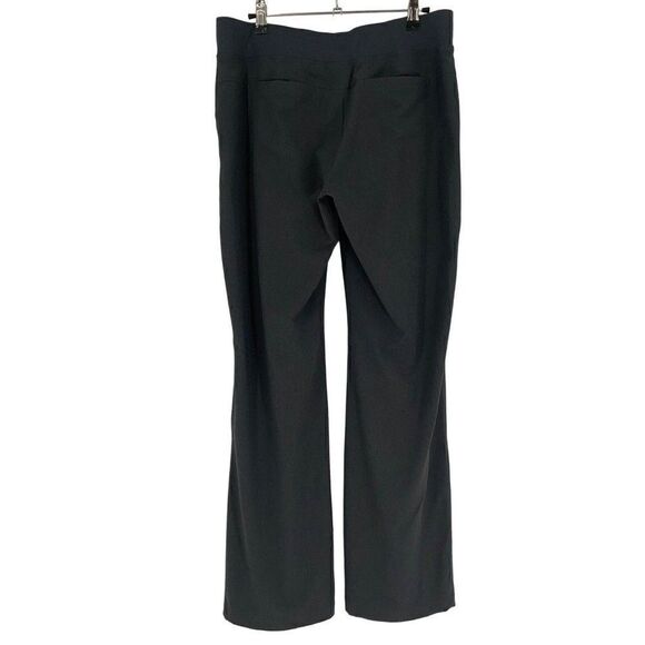 Athleta Pull-On Elastic Tie Waist Athletic Yoga Pants Gray Size 8 - Picture 6 of 12
